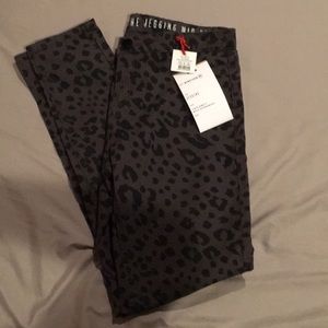 Charcoal Leopard Jegging | Cotton On